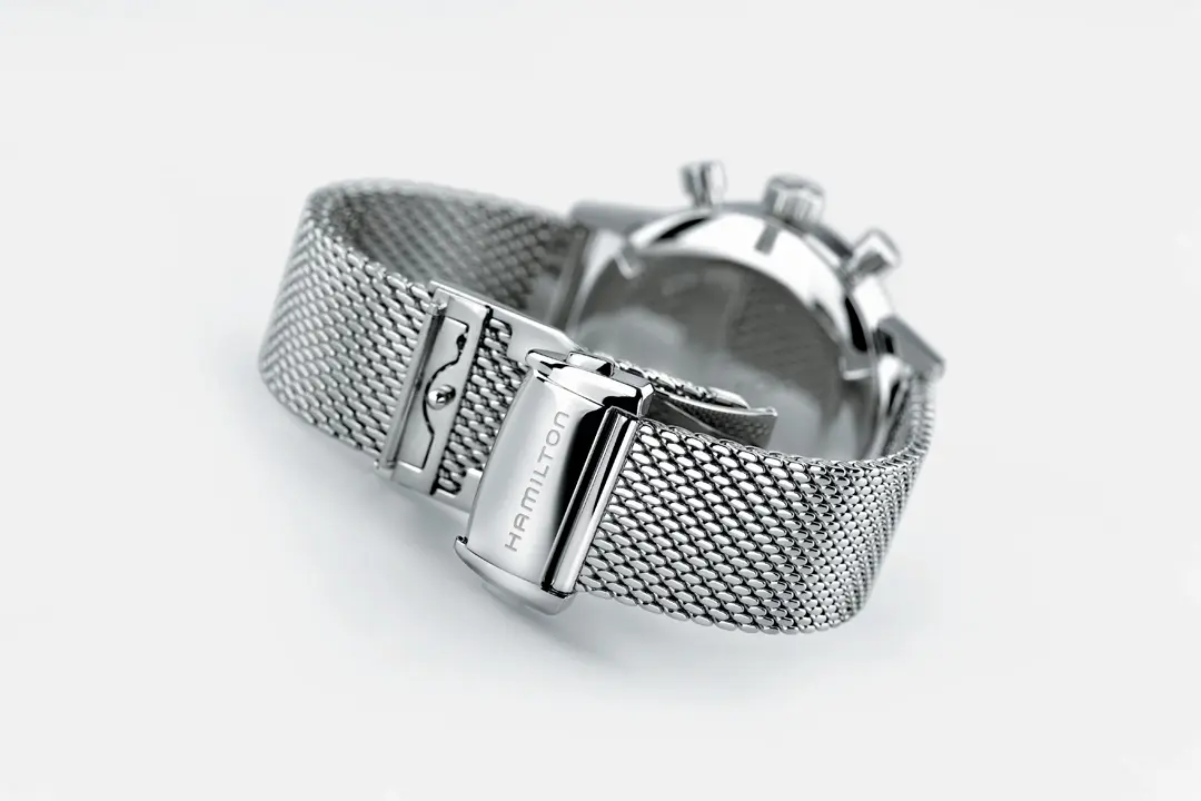 หน้าปัดนาฬิกา Hamilton American Classic Intra-Matic Chronograph H ลุคสปอร์ต