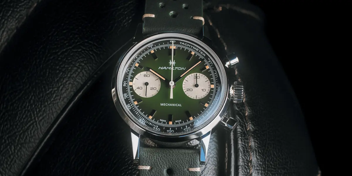 Hamilton American Classic Intra-Matic Chronograph H Hamilton American Classic Intra-Matic Chronograph H,นาฬิกาวินเทจ,มอเตอร์สปอร์ตยุค 60