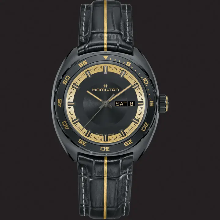 นาฬิกา Hamilton x Resident Evil Requiem American Classic Pan Europ รุ่น Resident Evil สำหรับตัวละคร Grace Ashcroft