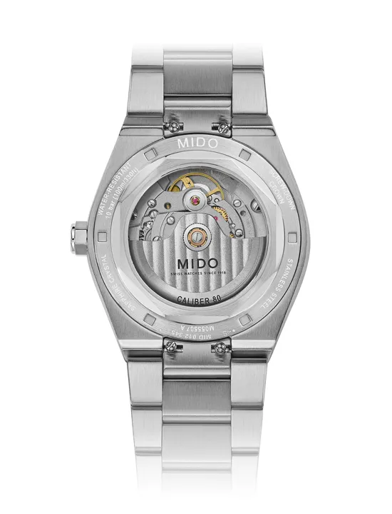กลไก-Mido-Calibre-80-ฝาหลังเปลือย-Nivachron