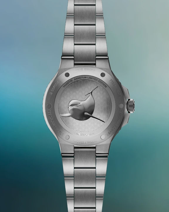 นาฬิกา Oris Yangtze Jiangtun Limited Edition ฝาหลัง