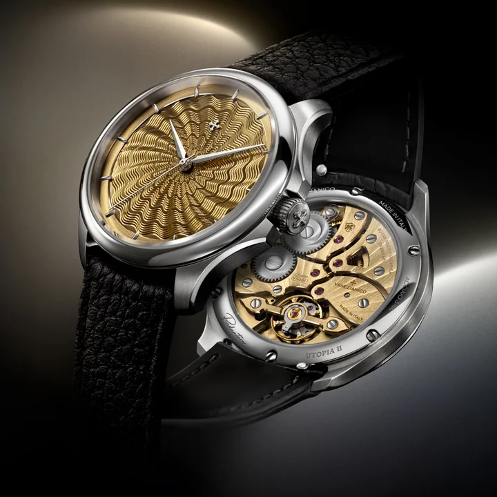 นาฬิกา Venezianico Redentore Utopia II Limited Edition หน้าปัด Marea Guilloché สี Alpha และ Beta