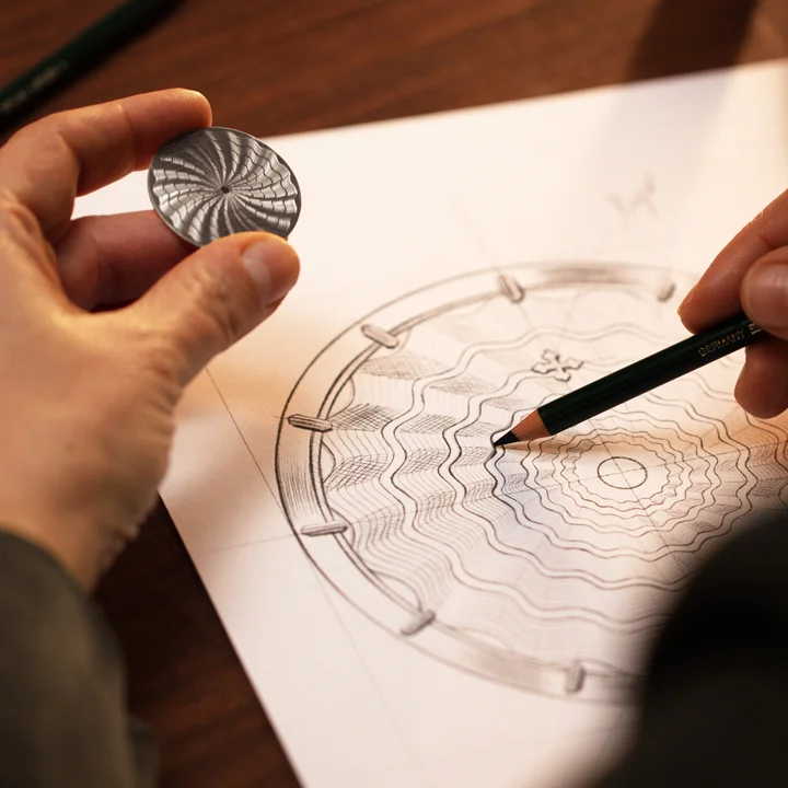 นาฬิกา Venezianico Redentore Utopia II Limited Edition หน้าปัด Marea Guilloché สี Alpha และ Beta