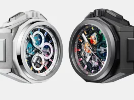 นาฬิกา Zenith Defy Extreme Chroma ตัวเรือนไทเทเนียมสีดำ หน้าปัด Rainbow Dial