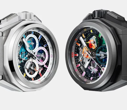 นาฬิกา Zenith Defy Extreme Chroma ตัวเรือนไทเทเนียมสีดำ หน้าปัด Rainbow Dial