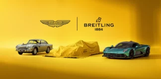 นาฬิกา Breitling Navitimer B01 Chronograph 43 Aston Martin Aramco Formula One Team สี Racing Green