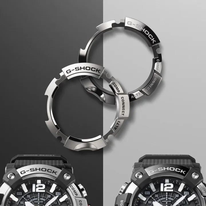 Casio G-SHOCK Mudmaster GG-B100XM เพิ่ม 2 รุ่นใหม่บนความแกร่ง นาฬิกา G-SHOCK Mudmaster GG-B100XM-1AJF กรอบสีเงิน