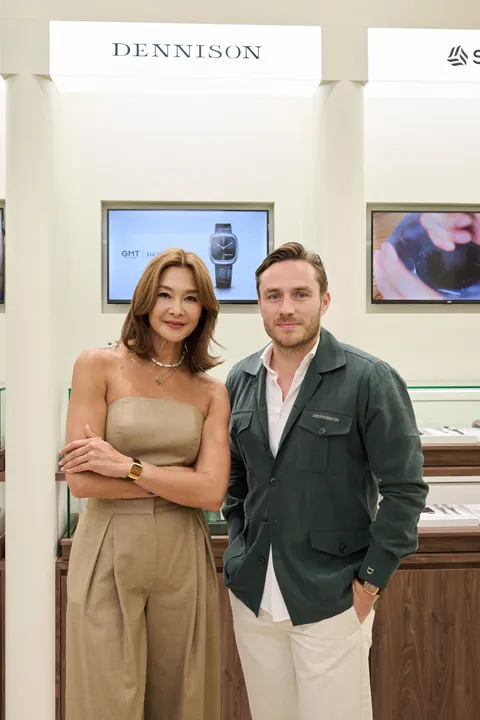 GMT Watch Masion เปิด Store ใหม่ @ Siam Paragon GMT Watch Maison New Store at Luxe Hall Siam Paragon M Floor เมทินี กิ่งโพยม และ Toby Sutton