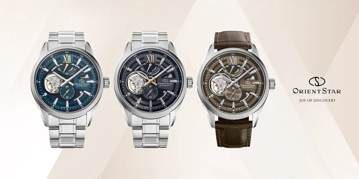 ภาพรวมนาฬิกา Orient Star Modern Skeleton ปี 2025 ทั้ง 6 สี