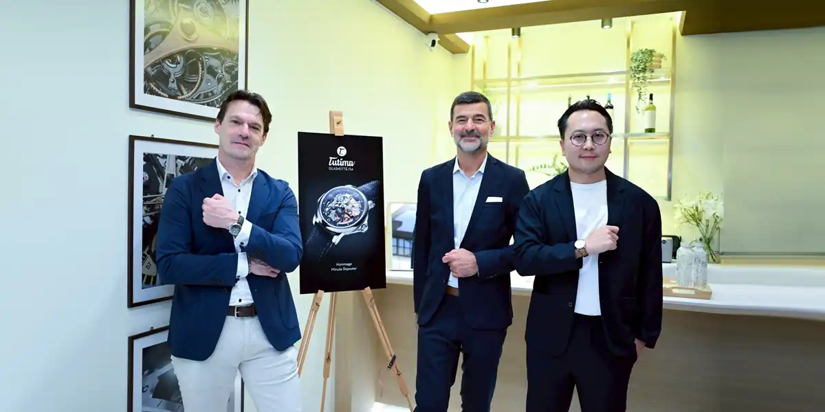 PRÉCIEUX Thailand เปิดตัวนาฬิการะดับสูง Tutima Glashütte จากเยอรมนี Tutima Glashütte Thailand, PRÉCIEUX Thailand, Luxury Watch Lounge Bangkok