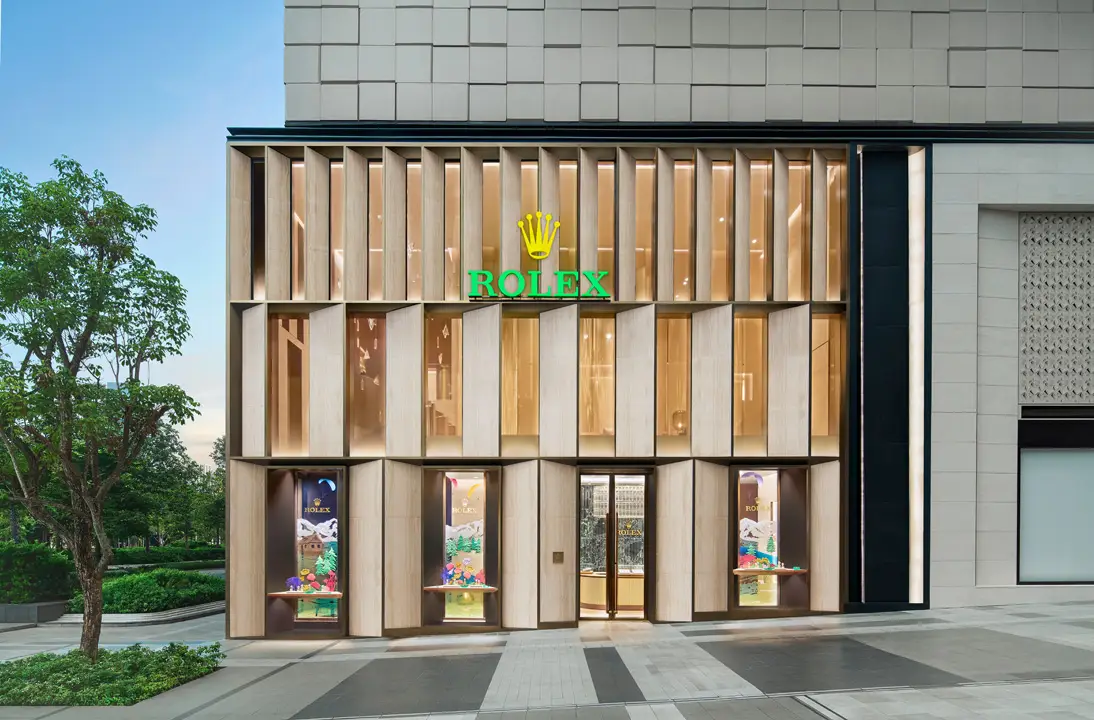 บูติก Rolex แบบดูเพล็กซ์ที่ One Bangkok โดย Cortina Watch สถาปัตยกรรมหรูหรา