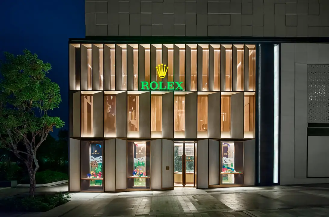 บูติก Rolex แบบดูเพล็กซ์ที่ One Bangkok โดย Cortina Watch สถาปัตยกรรมหรูหรา