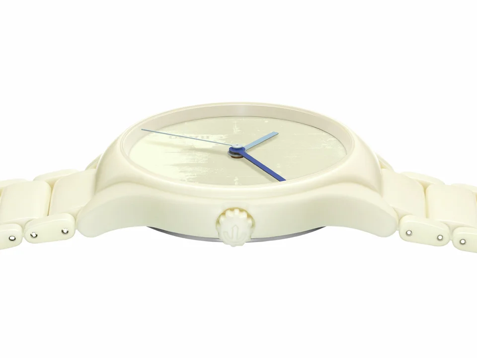 Rado x Les Couleurs Le Corbusier รวมโลกแห่งสีสันและสถาปัตย์ลงบนเรือนเวลา นาฬิกา Rado x Les Couleurs Le Corbusier สีขาวงาช้าง รุ่น Ref. R27049012