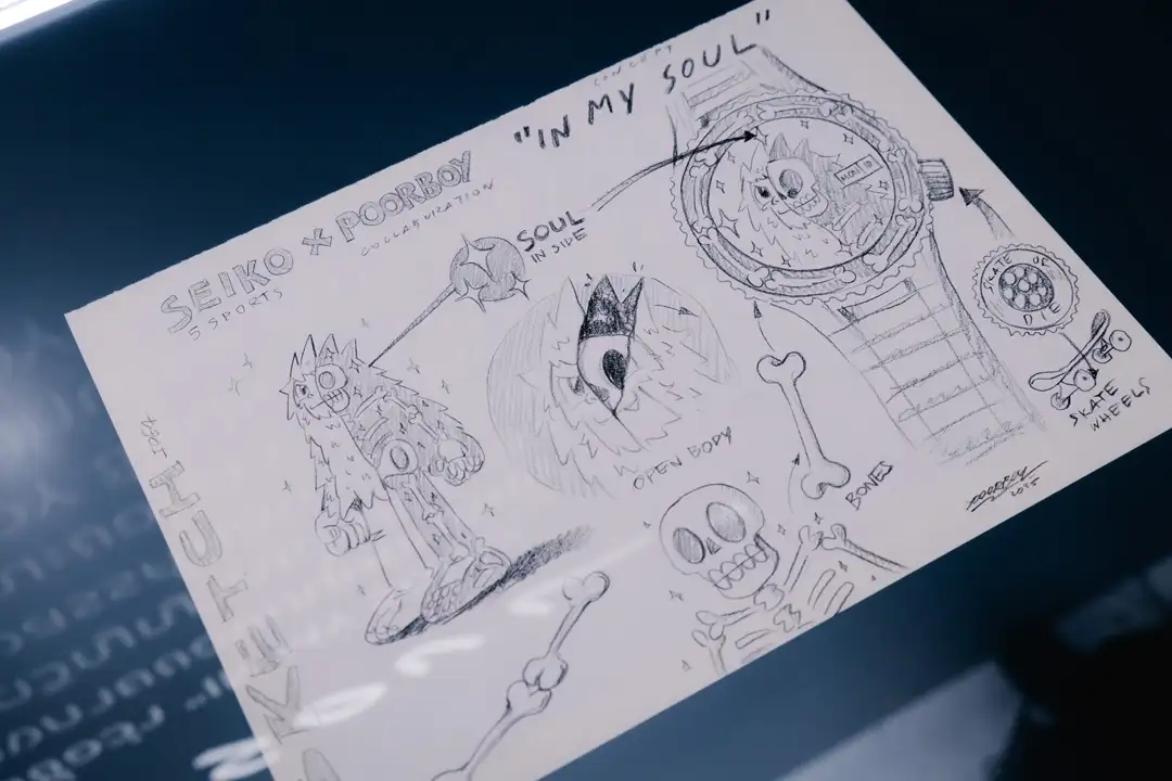 Seiko เปิดตัว 5 Sports x POORBOY Limited Edition นาฬิกา Seiko 5 Sports x POORBOY รุ่น SRPM17K สีเขียวมินต์ และบรรยากาศงาน In My Soul Exhibition