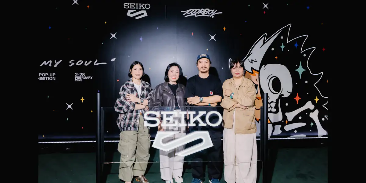 Seiko เปิดตัว 5 Sports x POORBOY Limited Edition นาฬิกา Seiko 5 Sports x POORBOY รุ่น SRPM17K สีเขียวมินต์ และบรรยากาศงาน In My Soul Exhibition