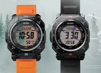นาฬิกา Casio Protrek PRG-69 รุ่น PRG-69-1JF สีดำ และ PRG-69-4JF สายสีส้ม วัสดุทนไฟ