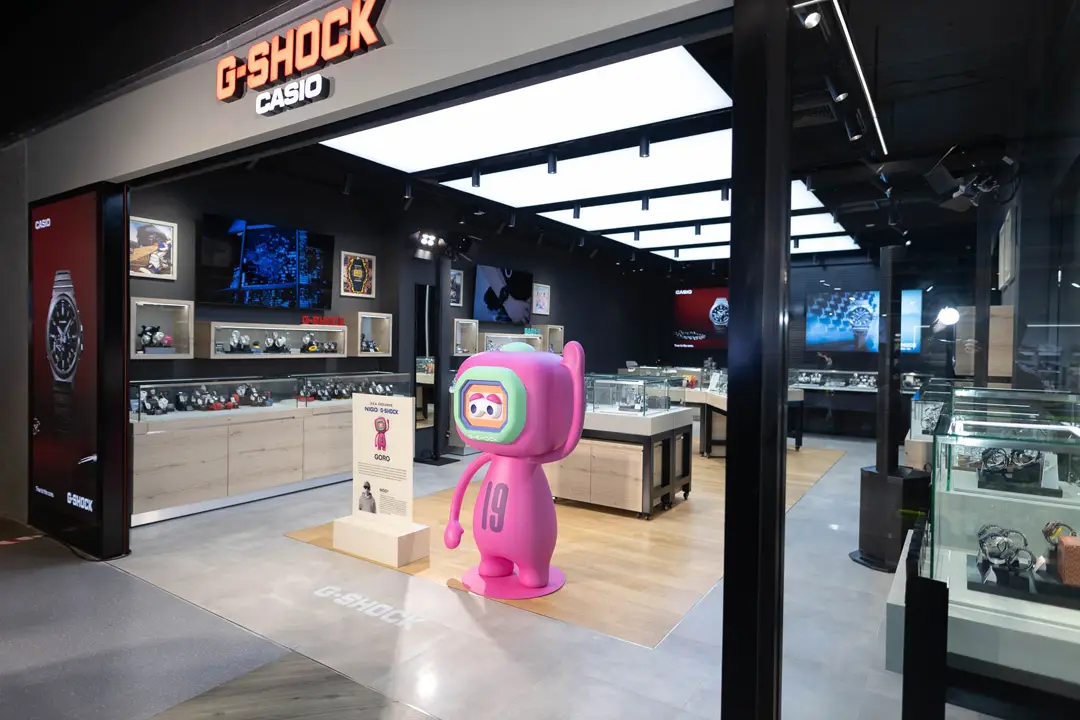 G-SHOCK เปิด Flagship Store ใหม่ ชั้น 3 ศูนย์การค้าเซ็นทรัลเวิลด์ บรรยากาศร้าน G-SHOCK Garage Flagship Store ชั้น 3 เซ็นทรัลเวิลด์ พร้อมโซนนาฬิกา Premium และคาร์แรคเตอร์ GORO โดย NIGO