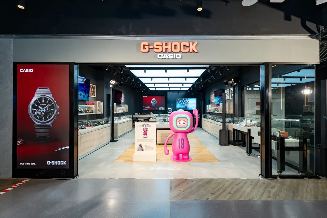 G-SHOCK เปิด Flagship Store ใหม่ ชั้น 3 ศูนย์การค้าเซ็นทรัลเวิลด์ บรรยากาศร้าน G-SHOCK Garage Flagship Store ชั้น 3 เซ็นทรัลเวิลด์ พร้อมโซนนาฬิกา Premium และคาร์แรคเตอร์ GORO โดย NIGO