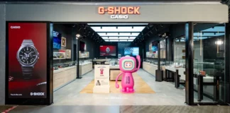 บรรยากาศร้าน G-SHOCK Garage Flagship Store ชั้น 3 เซ็นทรัลเวิลด์ พร้อมโซนนาฬิกา Premium และคาร์แรคเตอร์ GORO โดย NIGO