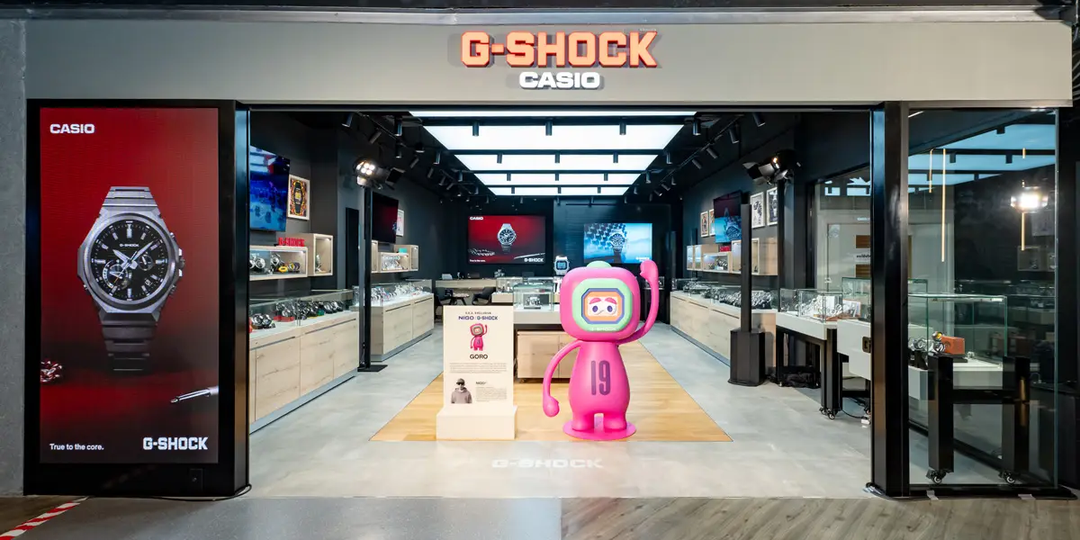 G-SHOCK เปิด Flagship Store ใหม่ ชั้น 3 ศูนย์การค้าเซ็นทรัลเวิลด์ บรรยากาศร้าน G-SHOCK Garage Flagship Store ชั้น 3 เซ็นทรัลเวิลด์ พร้อมโซนนาฬิกา Premium และคาร์แรคเตอร์ GORO โดย NIGO