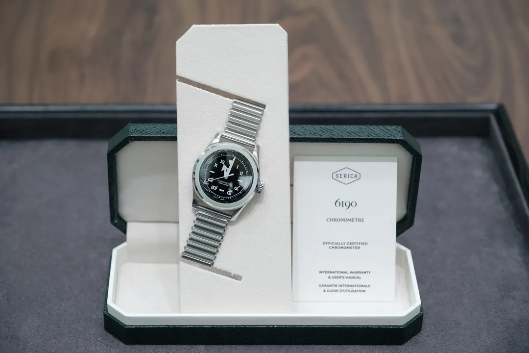 นาฬิกา Serica REF 6190 รุ่นพิเศษหน้าปัดเลขไทย Limited Edition โดย GMT Watch Maison