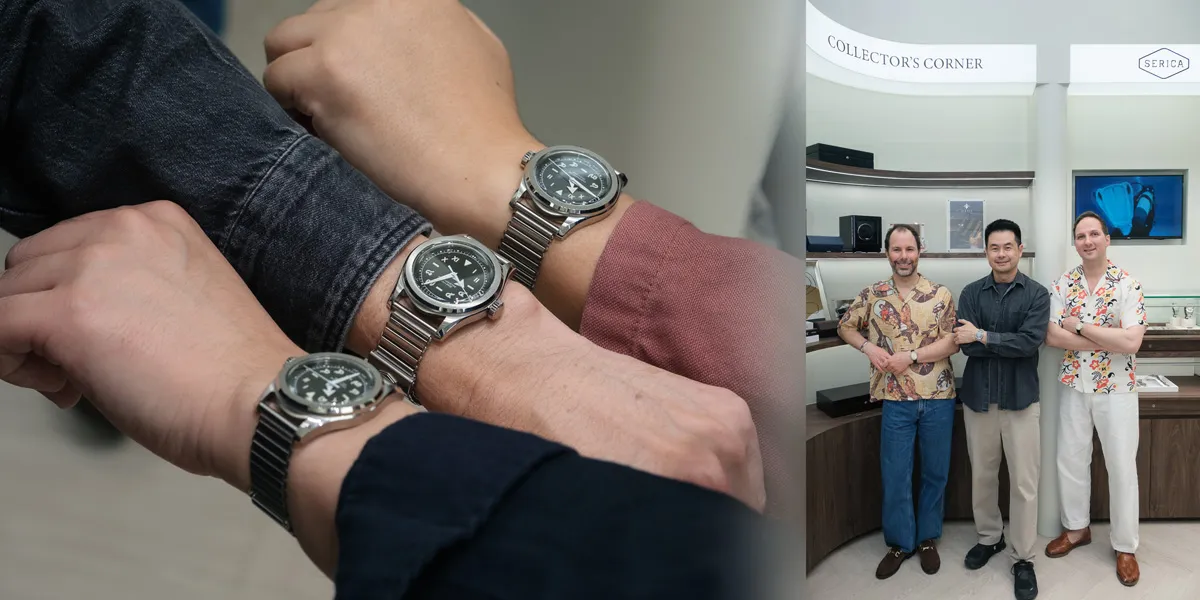 นาฬิกา Serica REF 6190 รุ่นพิเศษหน้าปัดเลขไทย Limited Edition โดย GMT Watch Maison