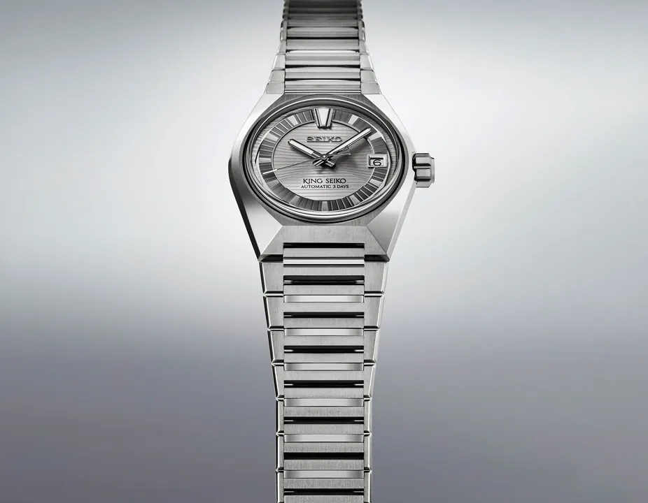 Seiko King Seiko Vanac Titanium เบาสบายบนเส้นขอบฟ้าแห่ง Tokyo นาฬิกา Seiko King Seiko Vanac Titanium หน้าปัดสีเทา HKF002 และ ดีไซน์หน้าปัด Tokyo Horizon ของ King Seiko Vanac รุ่นใหม่