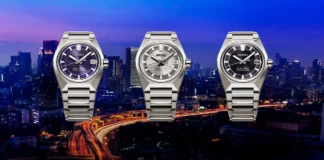 นาฬิกา Seiko King Seiko Vanac Titanium หน้าปัด 3 สีม่วง-HKF001 เทา-HKF002 และ ดำ-HKF003