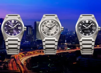 นาฬิกา Seiko King Seiko Vanac Titanium หน้าปัด 3 สีม่วง-HKF001 เทา-HKF002 และ ดำ-HKF003