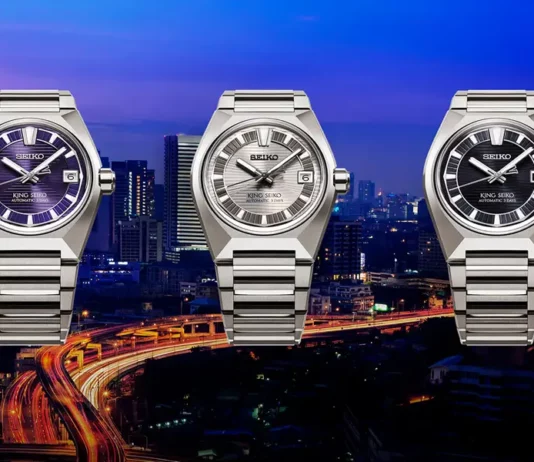 นาฬิกา Seiko King Seiko Vanac Titanium หน้าปัด 3 สีม่วง-HKF001 เทา-HKF002 และ ดำ-HKF003