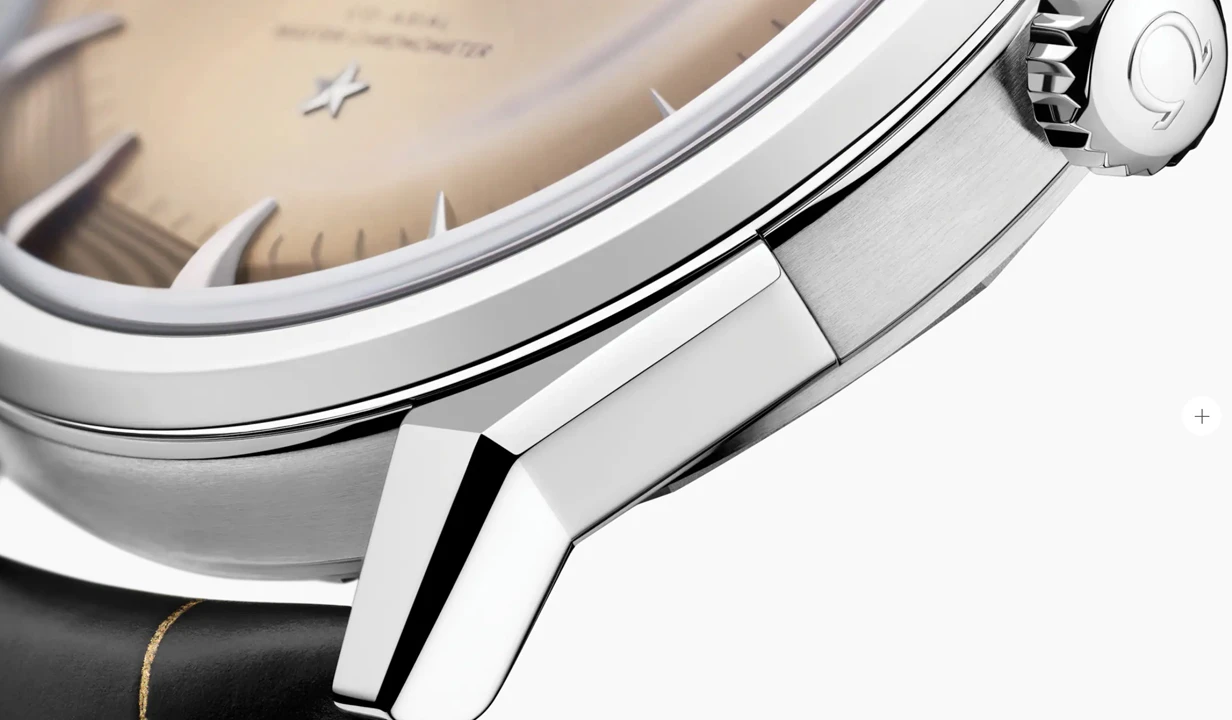 OMEGA Constellation Observatory ครั้งแรกกับความเที่ยงตรงแบบ 2 เข็ม ตัวเรือน ที่ใช้สตีลแบบใหม่ที่เป็นวัสดุ คิดค้นขึ้นมาในชื่อ O-MEGASTEEL และ Moonshine™ 18K