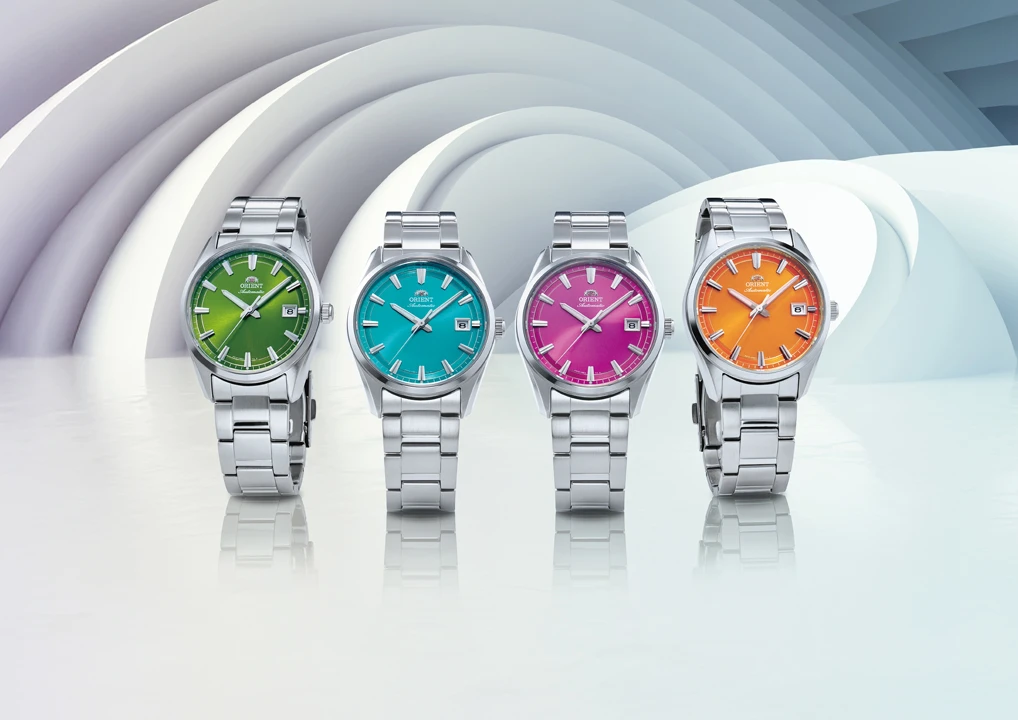 นาฬิกา Orient Stretto Date หน้าปัดสีสดใส 5 สีใหม่