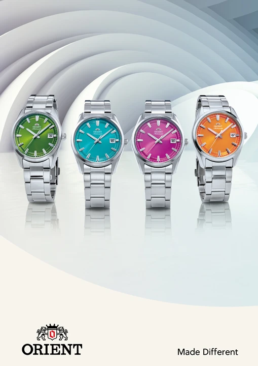 นาฬิกา Orient Stretto Date หน้าปัดสีสดใส 5 สีใหม่