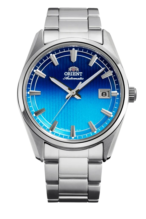 Orient Stretto Limited Edition รหัส RA-AC0R09L หน้าปัดสีน้ำเงิน Gradient