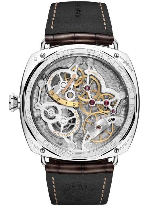 Panerai Radiomir PAM01730 Platinum Sandwich Dial Circular Polished