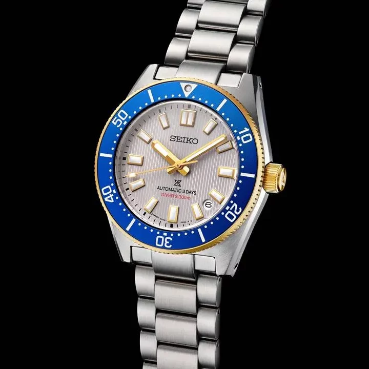นาฬิกา Seiko Prospex Divers 1965 Shohei Ohtani 2026 รหัส SBDC222 และ SBDC224 ดีไซน์หน้าปัดสีแชมเปญและสีน้ำเงินม่วง