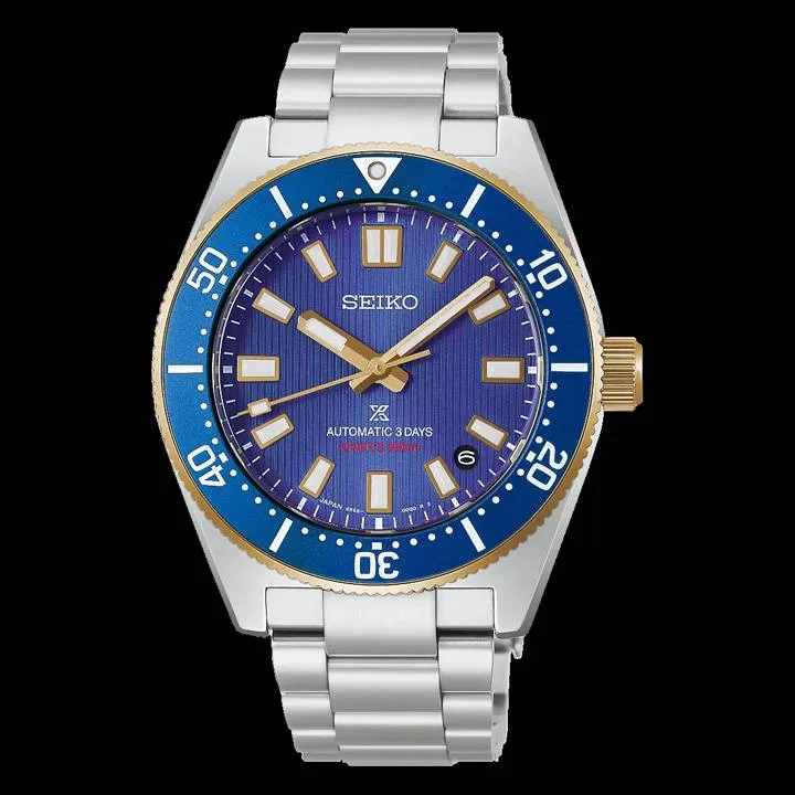 นาฬิกา Seiko Prospex Divers 1965 Shohei Ohtani 2026 รหัส SBDC222 และ SBDC224 ดีไซน์หน้าปัดสีแชมเปญและสีน้ำเงินม่วง