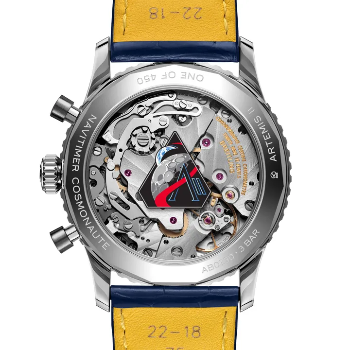 ฝาหลังนาฬิกา Breitling โครงการ Artemis II Limited Edition