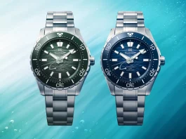 Grand Seiko Evolution 9 Collection Spring Drive SLBG023 หน้าปัดสีน้ำเงินลาย Ushio แรงบันดาลใจจากกระแสน้ำญี่ปุ่น