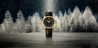 Grand Seiko Evolution 9 Collection Spring Drive U.F.A. Ice Forest at Dawn (SLGB006) เปล่งประกาย
