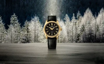 Grand Seiko Evolution 9 Collection Spring Drive U.F.A. Ice Forest at Dawn (SLGB006) เปล่งประกาย