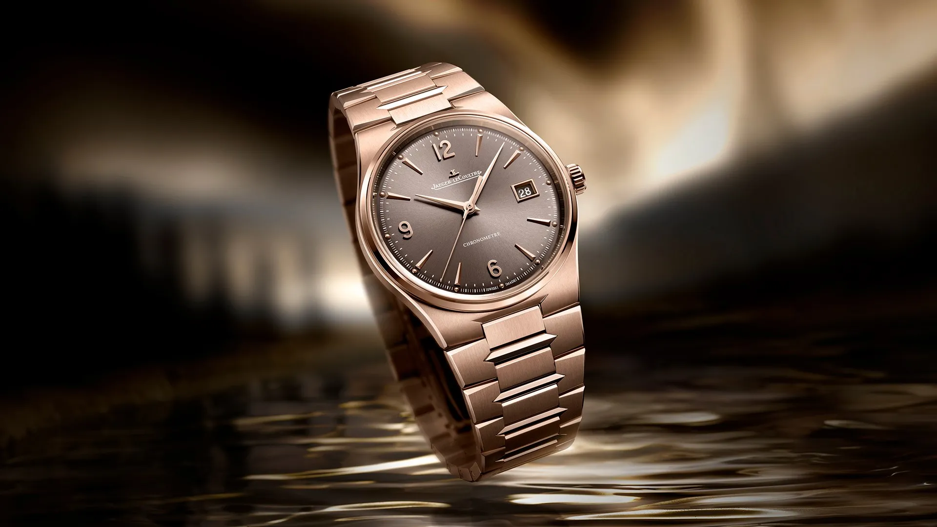 นาฬิกา Jaeger-LeCoultre Master Control Chronometer Date สาย Integrated Bracelet