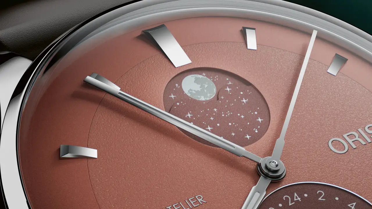 นาฬิกา Oris Artelier Complication 2026 หน้าปัดสี Ivory, Midnight Blue และ Chestnut พร้อมฟังก์ชันข้างขึ้นข้างแรม