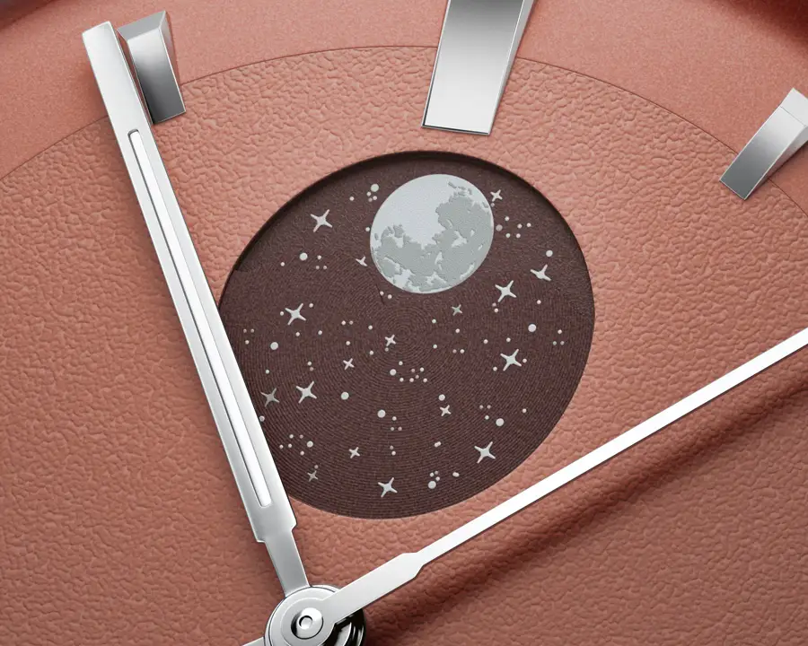 นาฬิกา ORIS Artelier Complication 2026 หน้าปัด Moonphase ดีไซน์โดย Lena Huwiler
