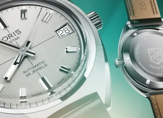 นาฬิกา ORIS Star Edition 2026 ตัวเรือนทรง Barrel Shape หน้าปัดสีเงินสไตล์วินเทจ