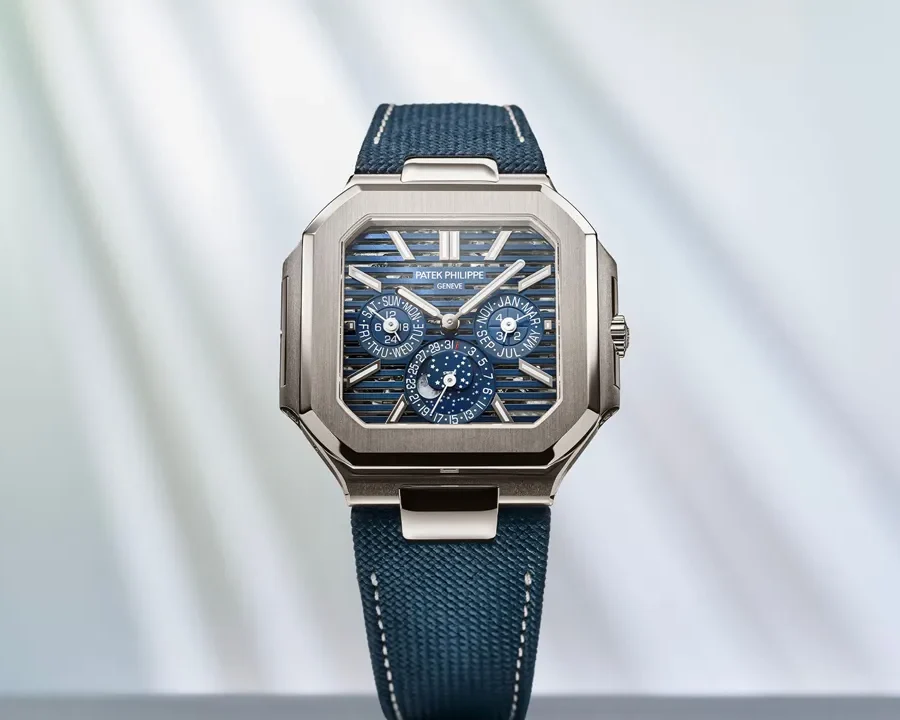 นาฬิกา Patek Philippe Cubitus Perpetual Calendar Skeleton Ref. 5840P-001 หน้าปัดโปร่ง