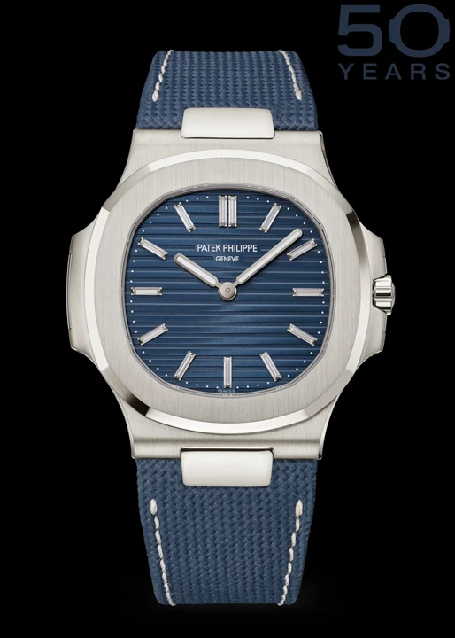 Patek Philippe Nautilus Ref. 5810/1G-001 White Gold 50th Anniversary