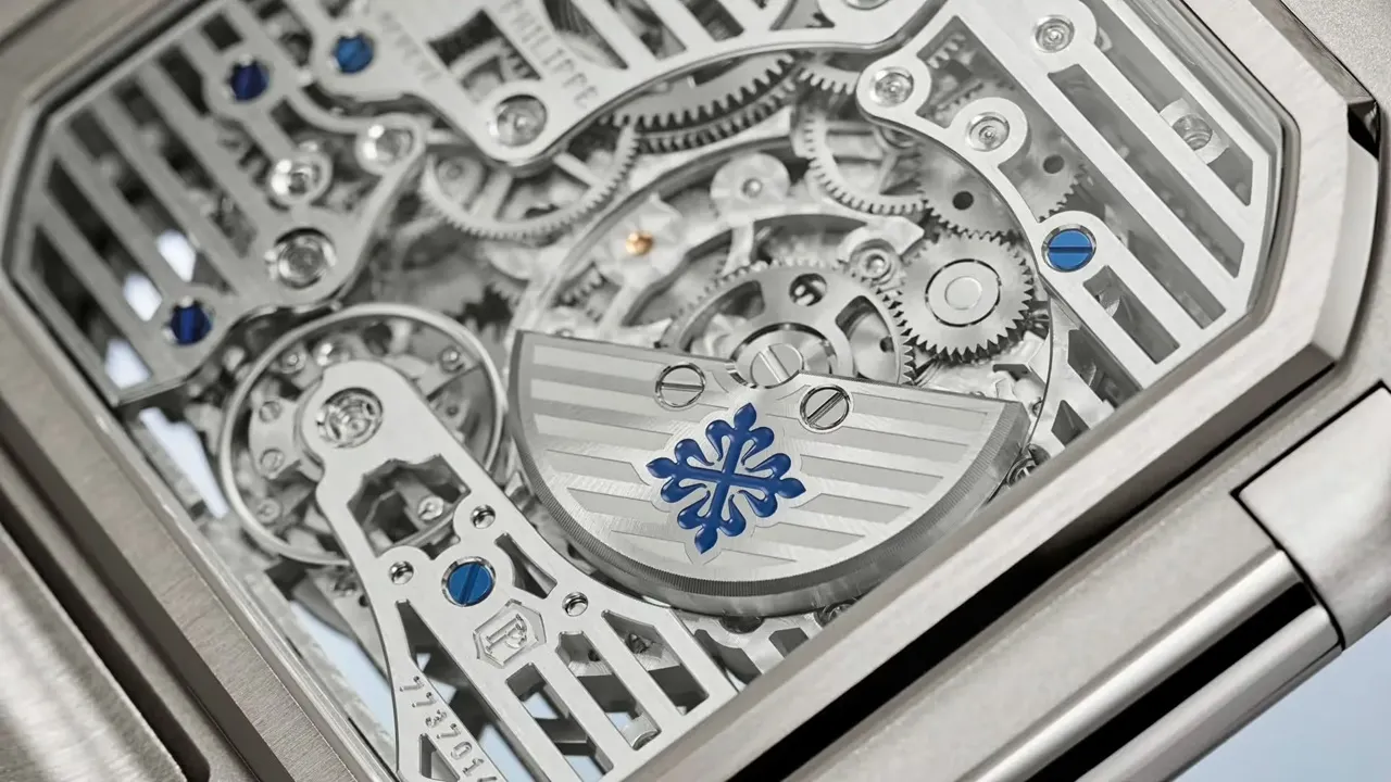 กลไก 28-20 Q SQU ของ Patek Philippe Cubitus รุ่นใหม่