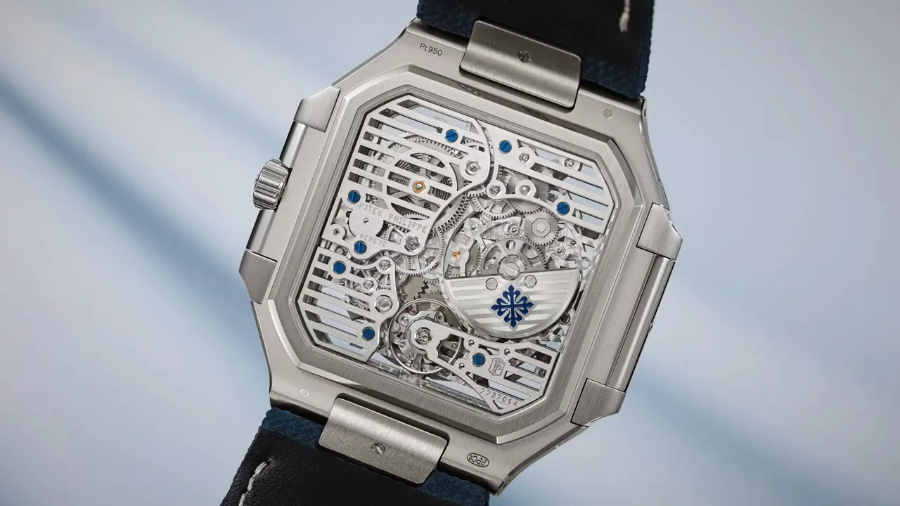 กลไก 28-20 Q SQU ของ Patek Philippe Cubitus รุ่นใหม่