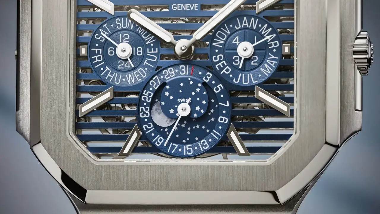 นาฬิกา Patek Philippe Cubitus Perpetual Calendar Skeleton Ref. 5840P-001 หน้าปัดโปร่ง